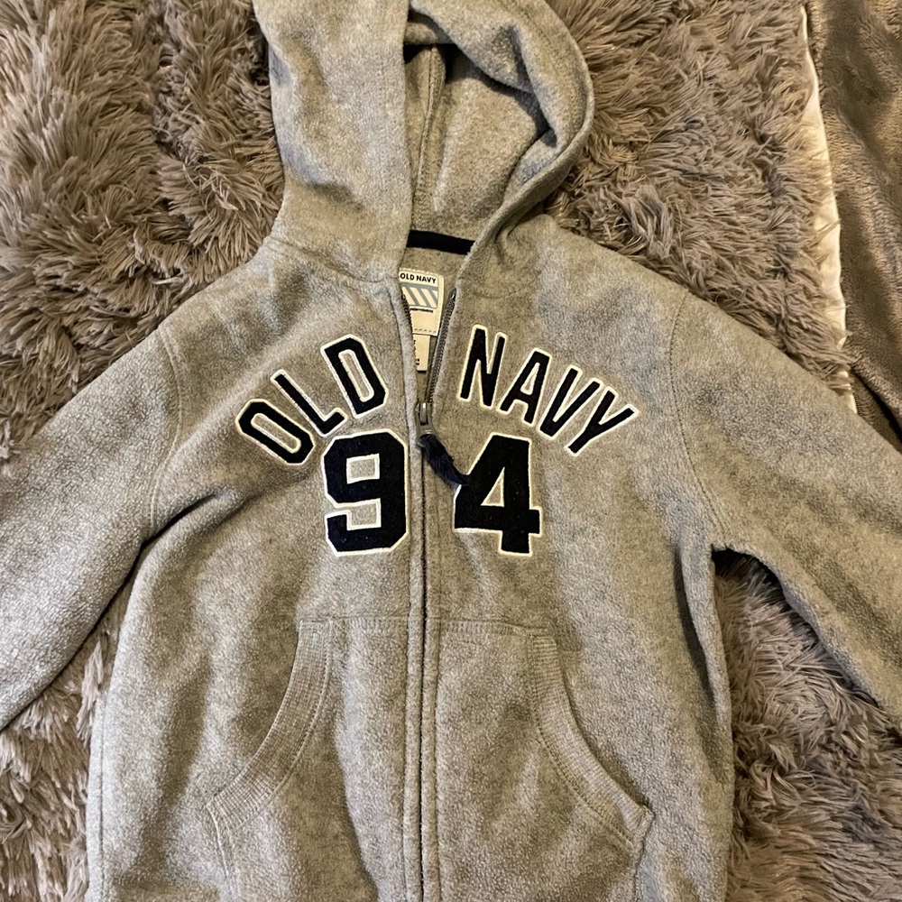 Boys zip up sweatshirt